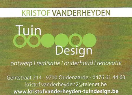 TuinDesign Kristof Vanderheyden